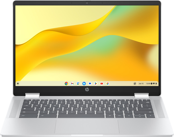 HP Chromebook x360 14b-cd0114ndx voorkant