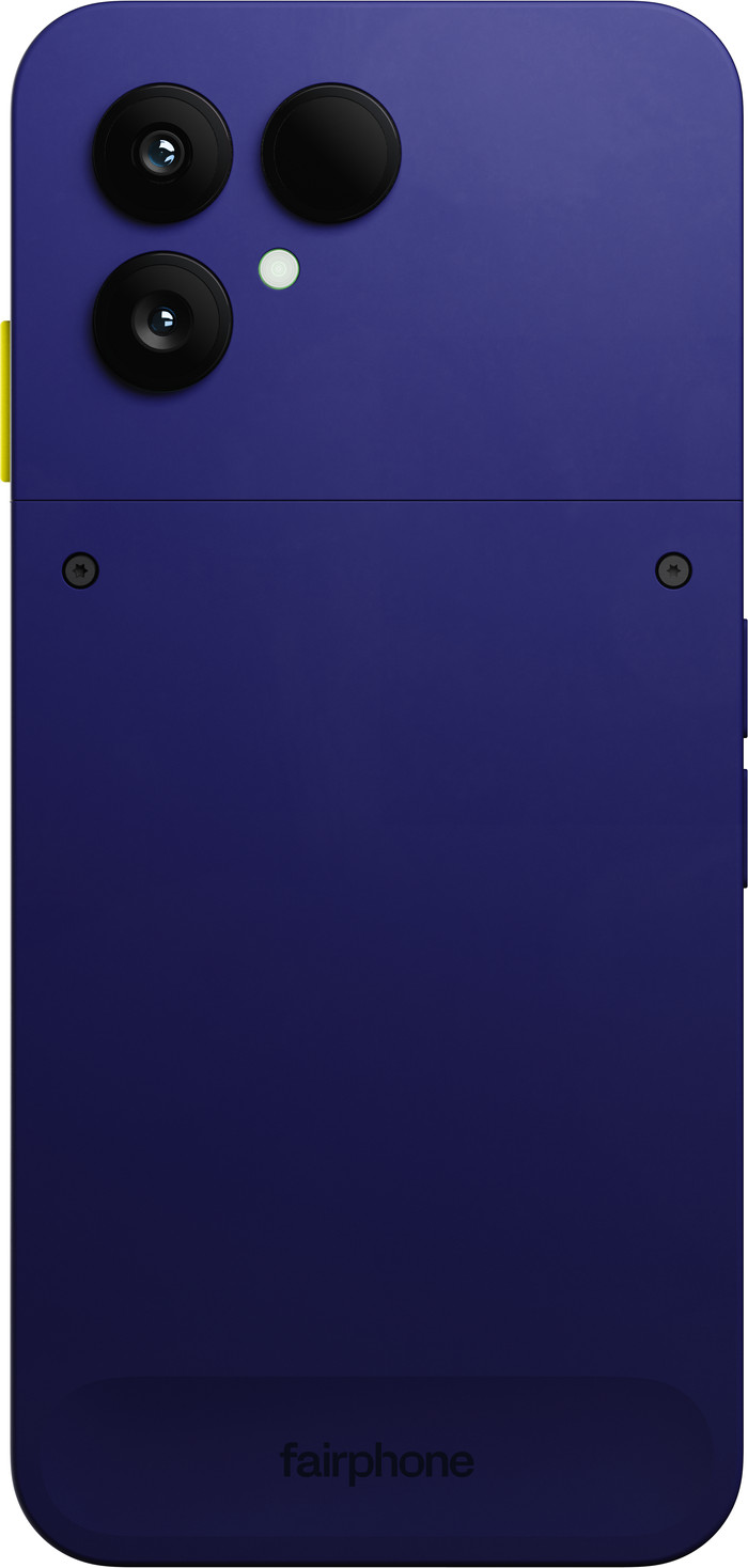 Fairphone 6+ 256GB Blauw 5G achterkant