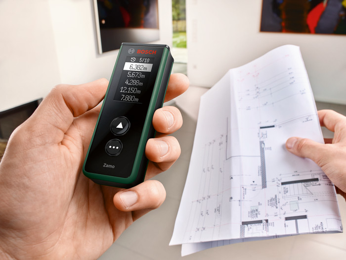 Bosch Zamo product in gebruik
