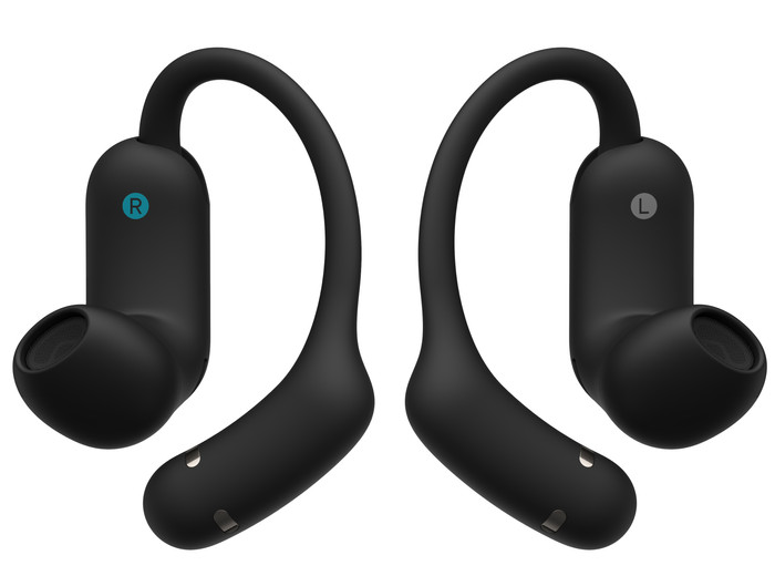 Soundcore AeroFit 2 Pro Zwart achterkant
