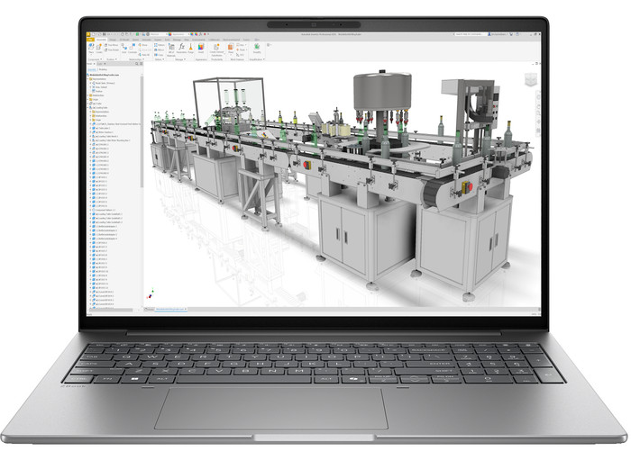 HP ZBook 8 G2i 16'' Copilot+ PC E7WP7ET QWERTY voorkant