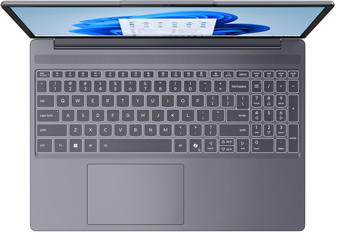 Lenovo IdeaPad Slim 3 15ARP10 83K7009TMH bovenkant