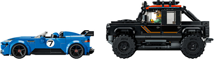 LEGO Speed Champions Jaguar Project 7 en Land Rover Defender 77264 visual leverancier