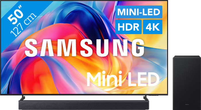 Samsung Mini-led 50" M73H (2026) + Samsung HW-B450F (2025) Main Image