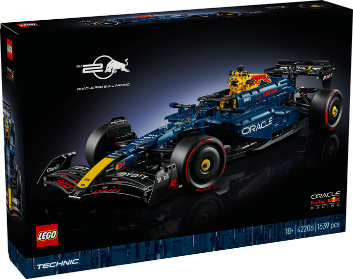 LEGO Technic Oracle Red Bull Racing RB20 F1 auto 42206 verpakking