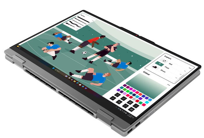 Lenovo IdeaPad 5 2-in-1 OLED Copilot+ 14IPH11 83UG0055MH bovenkant