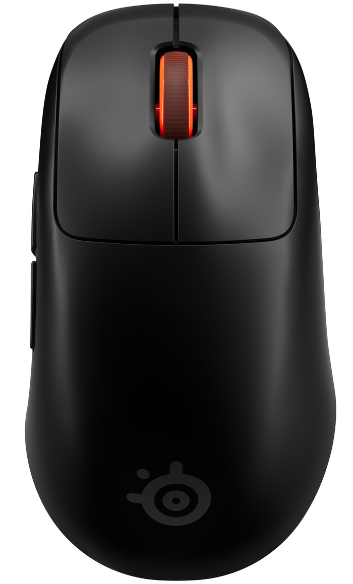 SteelSeries Rival Pro WL Draadloze Gaming Muis Zwart bovenkant