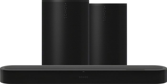 Sonos Beam Ultra Zwart + 2x Era 100 Zwart Main Image