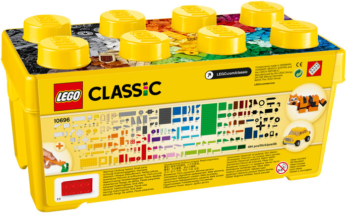 LEGO Classic Medium Creative Brick Box 10696 packaging