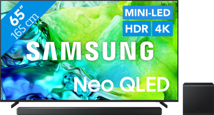 Samsung Neo QLED 65" QN80H (2026) + Samsung HW-QS700F (2025) Main Image