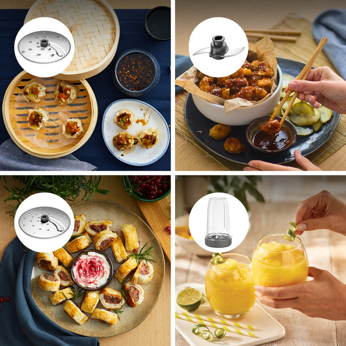 Kenwood Multipro Go FDP23.380GY Storm Blue product in gebruik