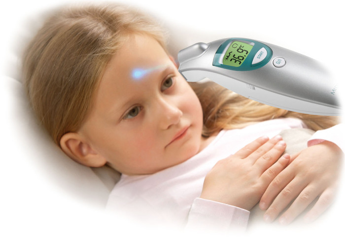 Medisana FTN Thermomètre Infrarouge produit à l'usage