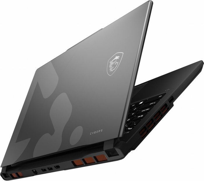 MSI Cyborg 15 Max C2WG-286NL achterkant