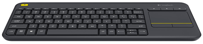 Logitech K400 Plus Wireless Touch Zwart QWERTY null