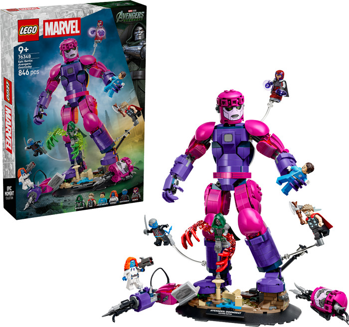 LEGO Marvel Ultieme strijd: Avengers: Doomsday 76348 verpakking