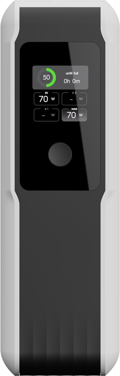 Xtorm NextGen 70W Powerbank 27.000mAh Wit linkerkant