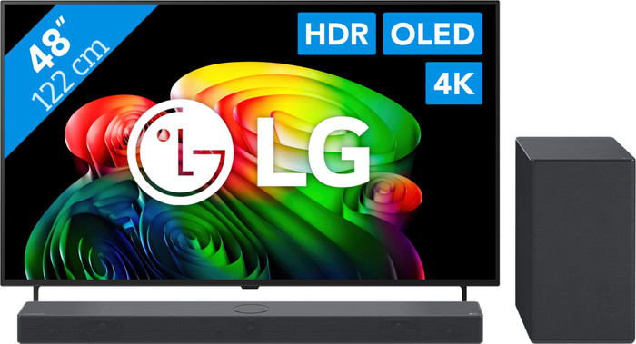 LG OLED 48" B6 (2026) + LG DS40T Main Image