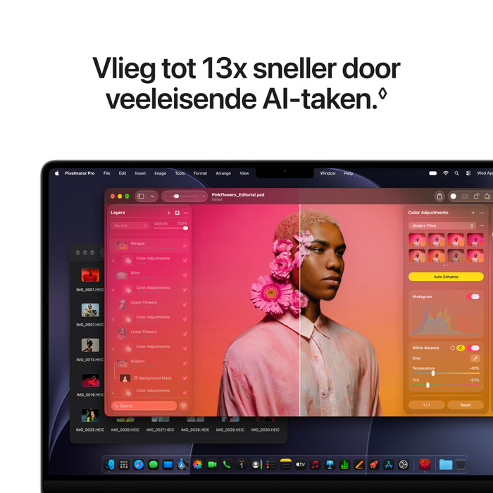 Apple MacBook Pro 14 inch M6 32GB / 1TB Zilver QWERTY visual leverancier