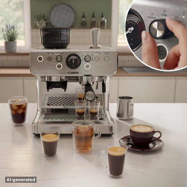 Bosch Series 4 PFE401B3 product in gebruik