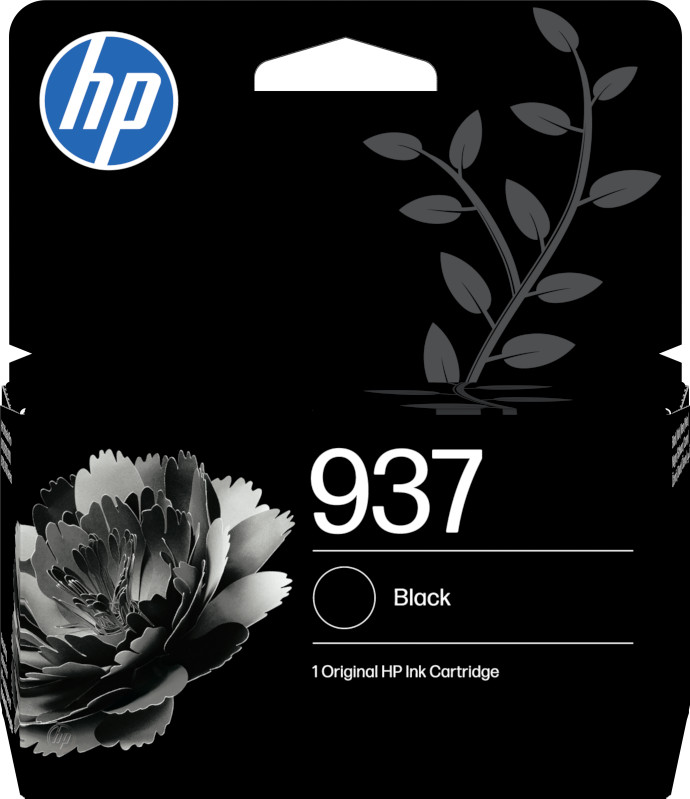 HP 937 Cartridge Zwart Main Image