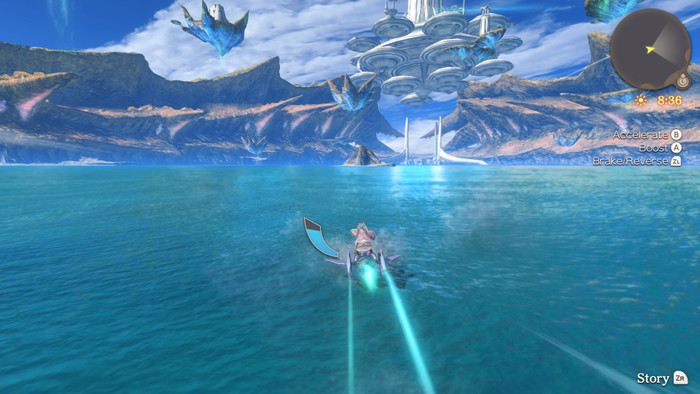 Xenoblade Chronicles: Definitive Edition Nintendo Switch 2 Edition product in gebruik