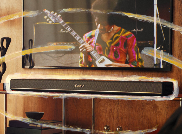 Marshall Heston 120 Zwart product in gebruik