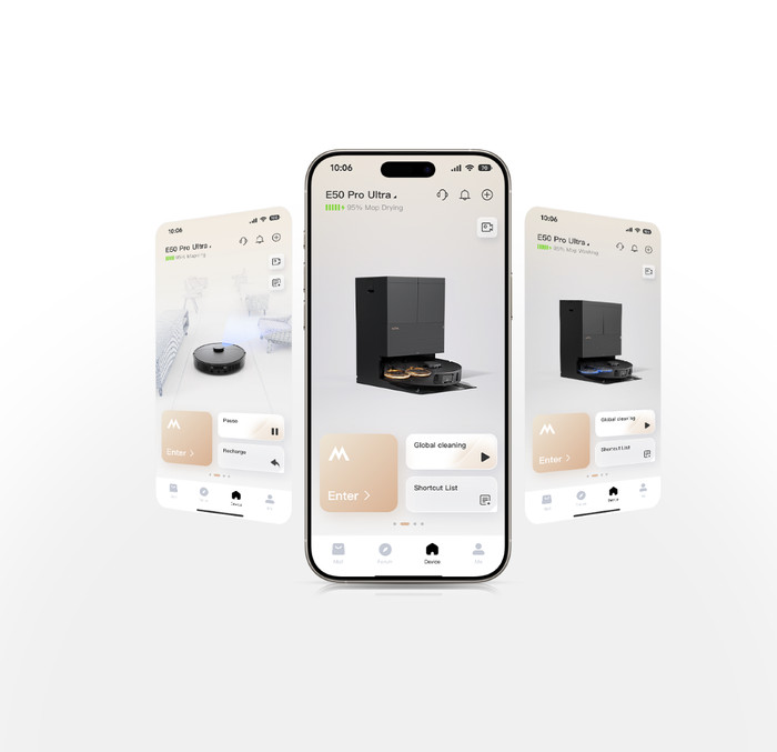 Mova E50 Pro ultra product in gebruik