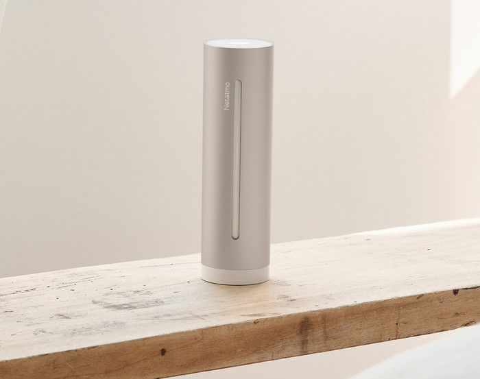 Netatmo Slim Weerstation Original 2e Generatie product in gebruik
