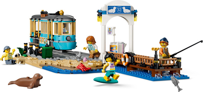 LEGO City Classic Beach Streetcar 60506 detail