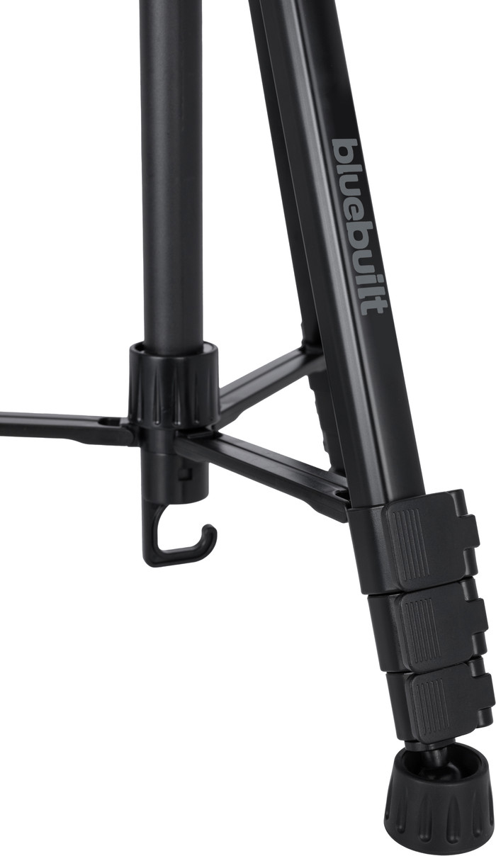 BlueBuilt Tripod met Driewegkop detail