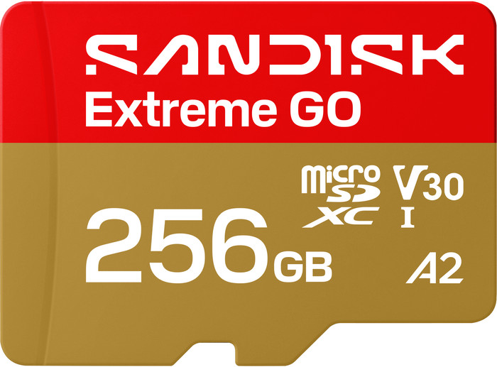 SANDISK Extreme GO microSDXC 256GB 240MB/s Main Image