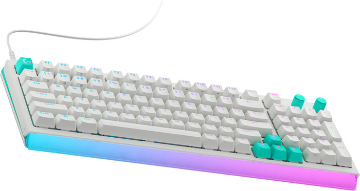 Logitech G512 X 98 Gaming Toetsenbord Qwerty Wit voorkant