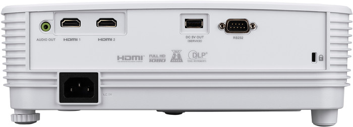 Acer H6542 achterkant