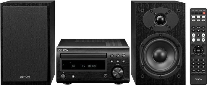 Denon D-M41DAB Zwart Main Image