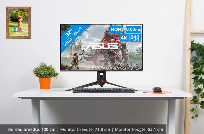 ASUS ROG Swift PG32UCDM3 QD-OLED visual Coolblue 1