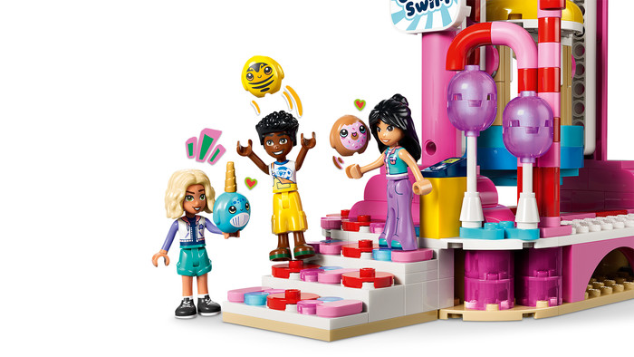 LEGO Friends Reuzenrad van Snoep en Cupcakes 42700 detail