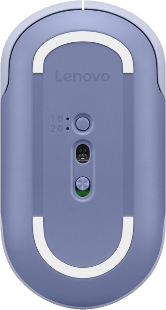 Lenovo 350 Bluetooth Stille Muis Meta Grape onderkant