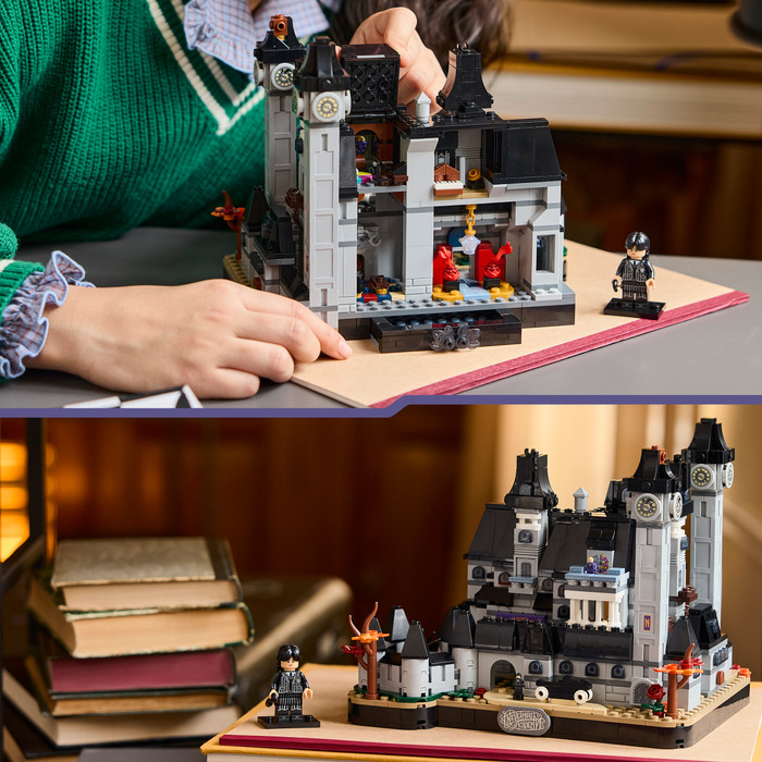 LEGO Wednesday Nimmermeer Academie 76788 detail