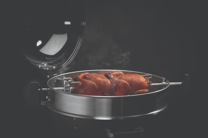 Napoleon Draaispit Heavy Duty voor Houtskool Kettle PRO-3 voorkant