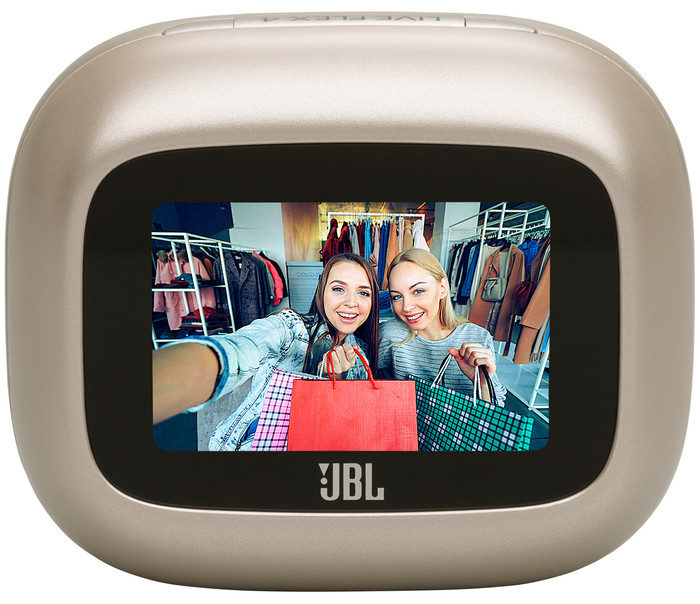 JBL Live Flex 4 Champagne detail