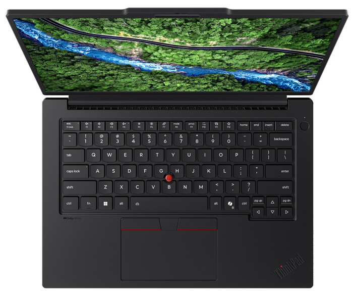Lenovo ThinkPad P14s Gen 7 (AMD) Copilot+ PC - 21X00014MH QWERTY bovenkant