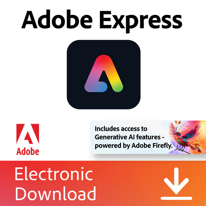 Adobe CC Express 1 Jaar - Digitaal Main Image