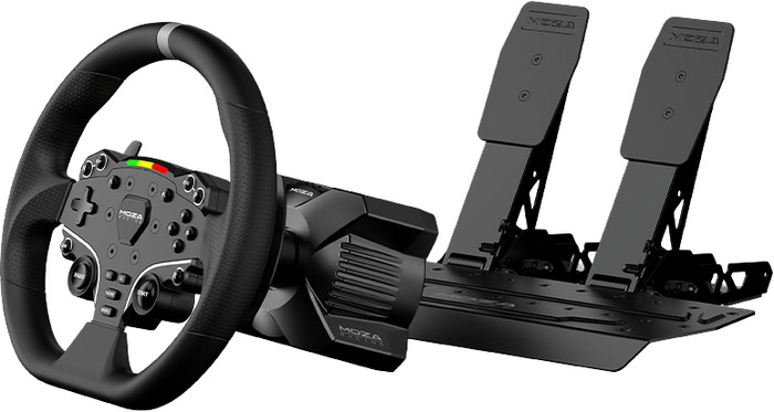 Moza R3 PC Bundel Racestuur + Pedalen accessoire