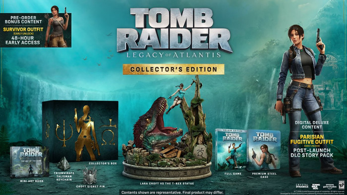 Tomb Raider: Legacy of Atlantis Collector's Edition PS5 Main Image