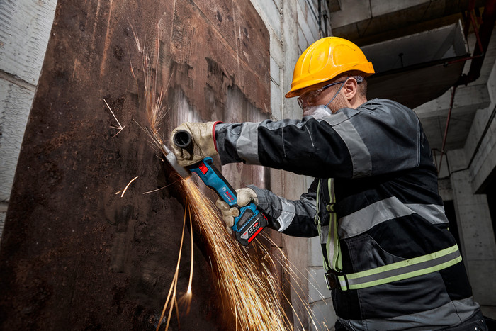 Bosch Professional 5-delige Combiset product in gebruik