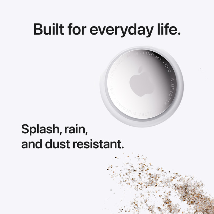 Apple AirTag 2 (1-pack) + BlueBuilt Apple AirTag Key Ring visual supplier