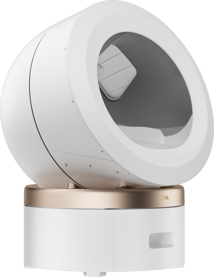 Mova Automatische kattenbak LR10 Prime Wit linkerkant