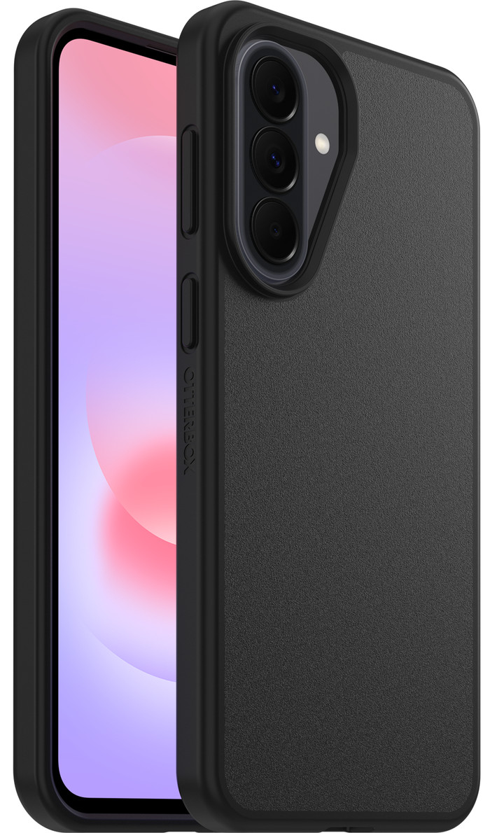 Otterbox React Samsung Galaxy A37 Back Cover Zwart voorkant