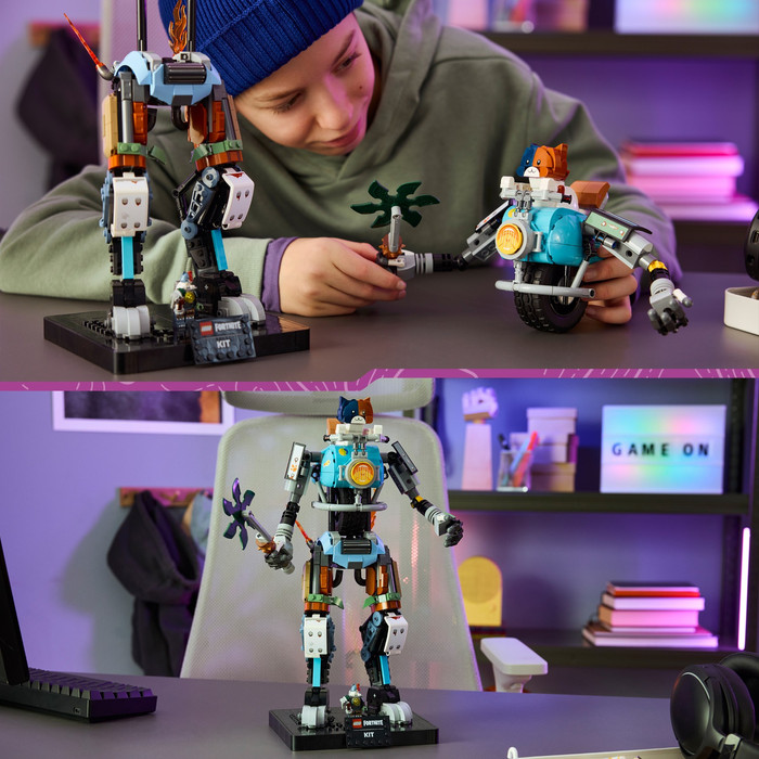 LEGO Fortnite KIT 77081 product in gebruik
