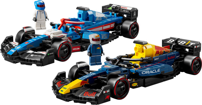 LEGO Speed Champions Red bull en VCARB set 77246 + 77243 Main Image